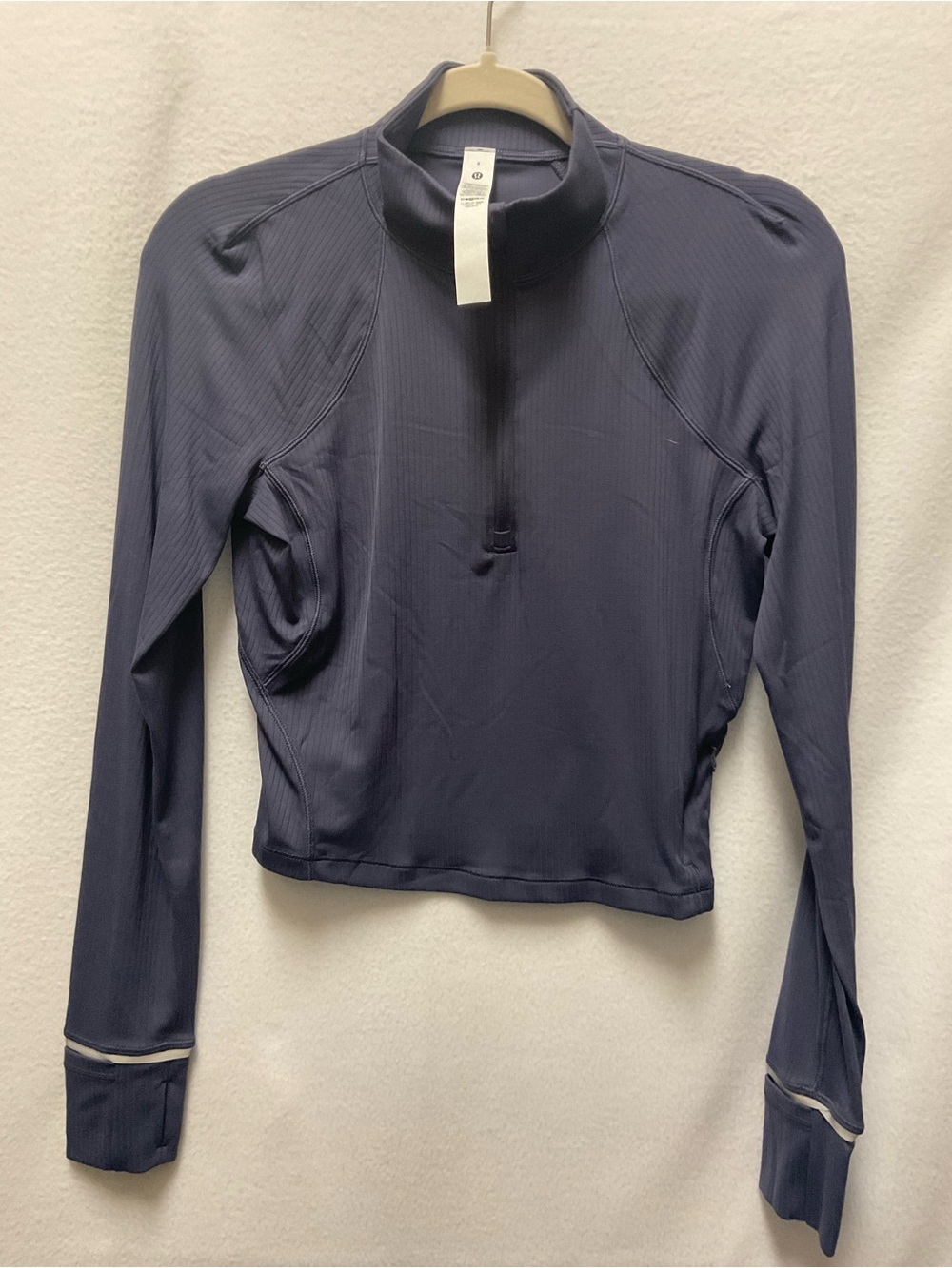 Lululemon Long Sleeve Half-Zip Active Top - Navy